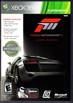 Xbox 360 Forza Motorsport 3 Ultimate Collection Front CoverThumbnail